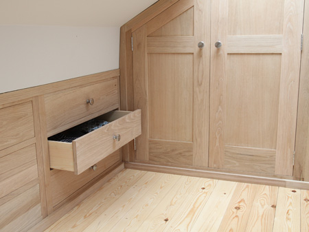 Fitted bedroom furniture