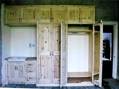 Fitted bedroom furniture