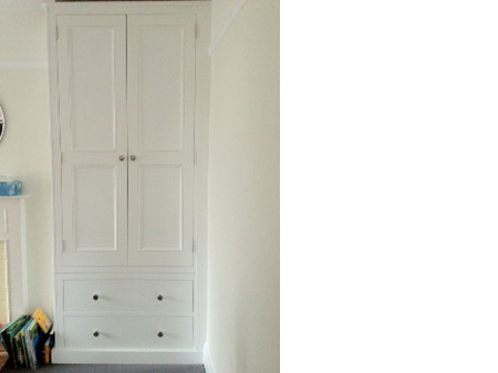 Fitted bedroom furniture